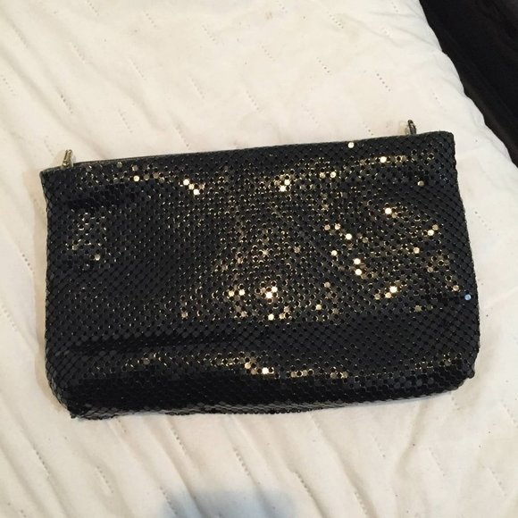Black Cold Metallic Style Bag - Picture 1 of 4